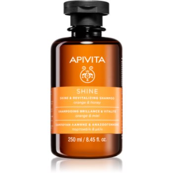Apivita Shine Revitalizing Shampoo sampon revitalizant pentru intarire si stralucire - imagine 2
